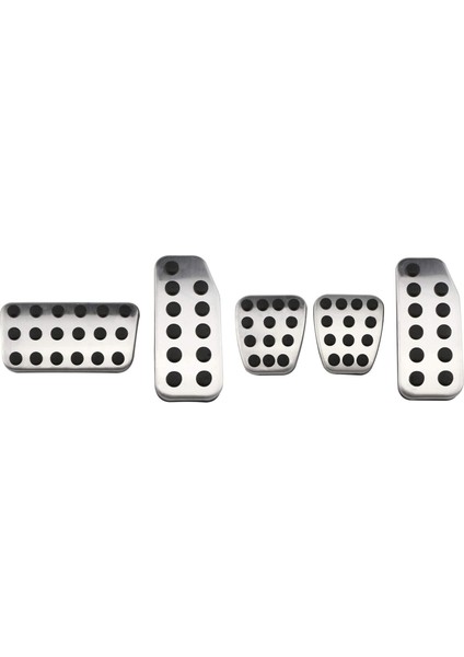 2 Set Araba Pedalları Gaz Fren Debriyajı Hızlandırıcı Pedal Kapağı Honda City 2013-2020 Vezel Hrv Hr-V 2015-2020 At &amp mt (Yurt Dışından)