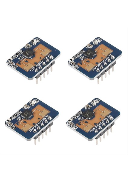 4pcs LD2410C Insan Varlığı Radar Sensör Modülü HLK-LD2410 Millimetre Dalga Temassız 24GHZ Ism Bant Seri Port (Yurt Dışından)
