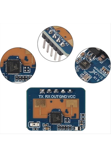 4pcs LD2410C Insan Varlığı Radar Sensör Modülü HLK-LD2410 Millimetre Dalga Temassız 24GHZ Ism Bant Seri Port (Yurt Dışından) fırsatları