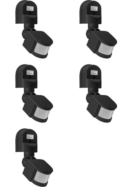 5x AC110-240V Hareket Otomatik Kızılötesi Işık Hareket Dedektörü Işık Anahtarı Insan Varlık A (Yurt Dışından)