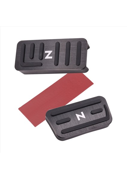 Honda N-Box N-Van N-Wgn N-One Jf Jh Jg Jj Için Siyah Gaz Hızlandırıcı Pedal ve Break Pedal Kapağı Kaymaz (Yurt Dışından)