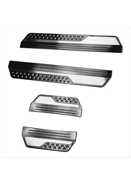 Honda Vezel Hr-V E Için Kapı Eşik Scuff Plaka Koruma Koruma Koruyucu Kapak Döşeme Hev 21-22 Dış Dış Hoş Geldiniz Pedal Koruma B (Yurt Dışından)