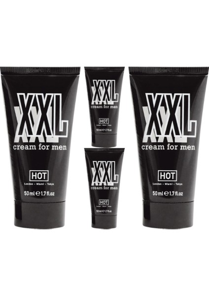 4 Adet Erkeğe Özel 50 ml Krem