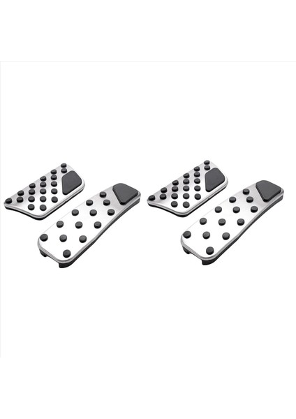 Dodge Charger Chrysler Için 2x Gaz Freni Pedal Kapağı 300 Challenger 2008-2019 Araba Aksesuarları (Yurt Dışından)