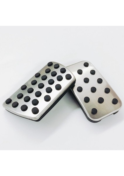 2 Set Araç Aksesuarları 1 Set Araç Ayak Gazı Freni Ped Kapağı ve 1 Set Direksiyon Simidi Düğmesi Iç Dekorasyon Kapağı (Yurt Dışından) modelleri