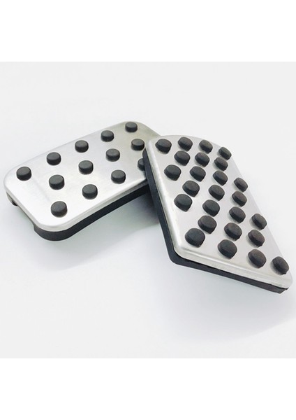 2 Set Araç Aksesuarları 1 Set Araç Ayak Gazı Freni Ped Kapağı ve 1 Set Direksiyon Simidi Düğmesi Iç Dekorasyon Kapağı (Yurt Dışından) fırsatları