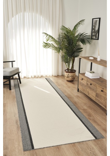 Mono MN01 Krem Hav Toz Vermez Salon Mutfak Koridor Oturma Odası Yolluk Halı