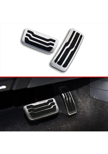 Ford Ranger Everest Için Paslanmaz Çelik Araç Pedalları 2015-2020 Hızlandırıcı Yakıt Gaz Kapağı Antiskid Pad 4pcs (Yurt Dışından) fiyatları