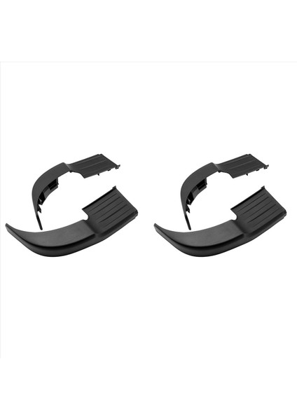 Toyota Hilux Revo Rocco Için 4x Arka Tampon Adım Plakası Siyah (Yurt Dışından)