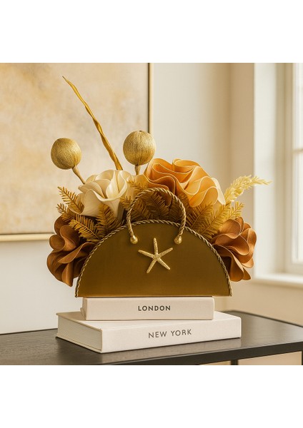 Lüks Çanta Latex Aranjman - Metal Saksı Eskitme fiyatları