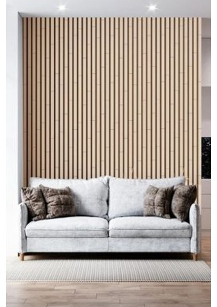 Akçaağaç Duvar Çıtası 1 Paket (50 Adet) 25 × 5 cm Dekoratif Şerit Duvar Çıtası Boyanabilir Mdf modelleri