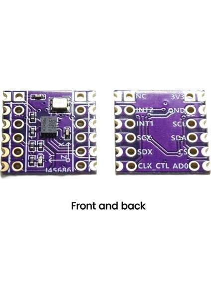 ICM45686 Slimevr Için 6 Eksenli Imu Sensör Modülü Tam Vücut Takip Cihazı Harici Kristal Osilatörlü SPI/I2C Desteği (Yurt Dışından) modelleri
