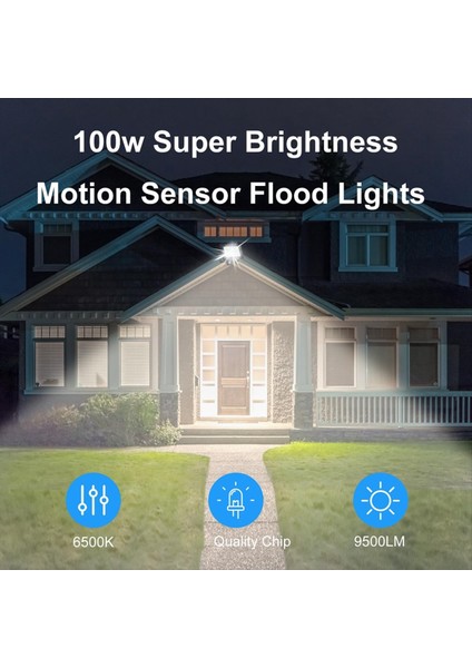 Açık Hareket LED Pır Tanışı IP66 Su Geçirmez Dış Duvar Işığı Bahçe Kapısı Güvenlik Işıkları (Yurt Dışından) fırsatları