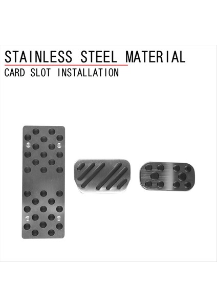 Araba Alüminyum Hızlandırıcı Pedal Pedal Pedal Pedal Iç Dekorasyon Toyota Düzenleme 2020-2022 Siyah (Yurt Dışından) indirimleri