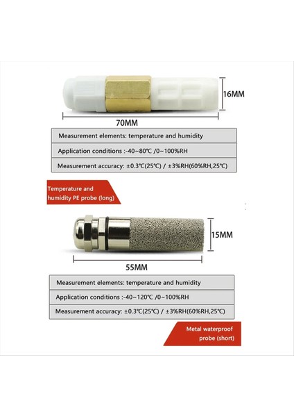 DC5-28V RS485SU Geçirmez Sıcaklık Nem Probu XY-MD03/XY-MD04 Toplayıcı Sıcaklık Nem Verici A (Yurt Dışından) fırsatları
