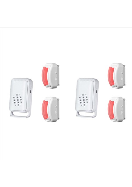 Yaşlı Demans Hastaları Için 4x Yatak Alarmları - Kablosuz Hareket Sensörlü Düşme Algılama Önleme Cihazları (Yurt Dışından)