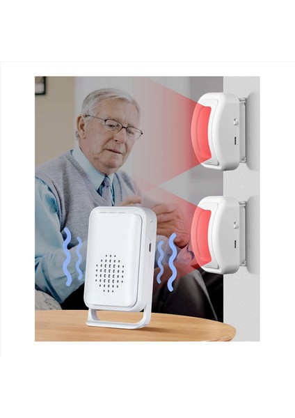 Yaşlı Demans Hastaları Için 4x Yatak Alarmları - Kablosuz Hareket Sensörlü Düşme Algılama Önleme Cihazları (Yurt Dışından) modelleri