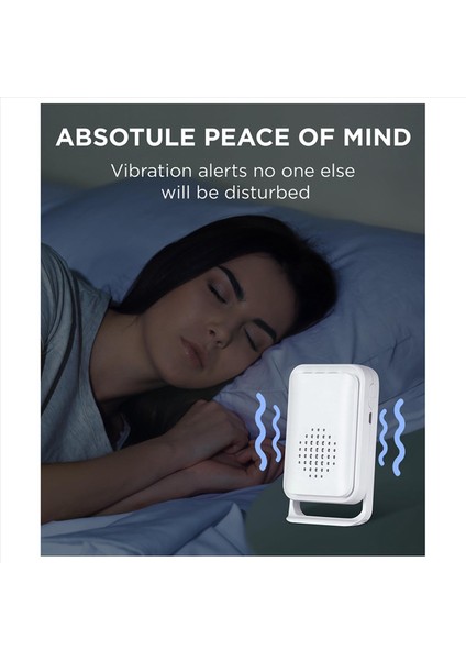 Yaşlı Demans Hastaları Için 4x Yatak Alarmları - Kablosuz Hareket Sensörlü Düşme Algılama Önleme Cihazları (Yurt Dışından) indirimleri
