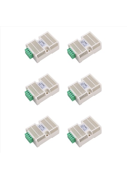 6x Sıcaklık Nem Verici RS485 SHT20 Sensör Modbus Rtu Toplama Modülü Dönüştürücü Hassasiyetli (Yurt Dışından)