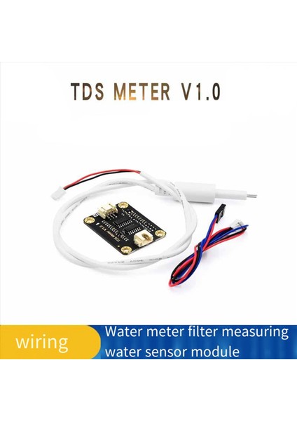 2x Uno Tds Sensör Metre V1 0 Devre Kartı Modülü Su Sayacı Filtresi Arduino Unor 3 Için Su Sini Ölçme (Yurt Dışından) modelleri