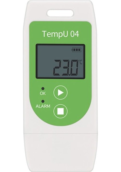 TEMPU04 USB Sıcaklık Veri Kaydedici 32000 Puan Kapasiteli Yeniden Kullanılabilir Temp Veri Günlüğü%30 Indirim (Yurt Dışından)