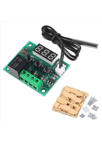 W1209 Dc 12V Dijital Sıcaklık Kontrolör Kartı -50-110 ° C Sıcaklık Sıcaklık Kontrol Modül Anahtarı (3 Pack) (Yurt Dışından) fiyatları
