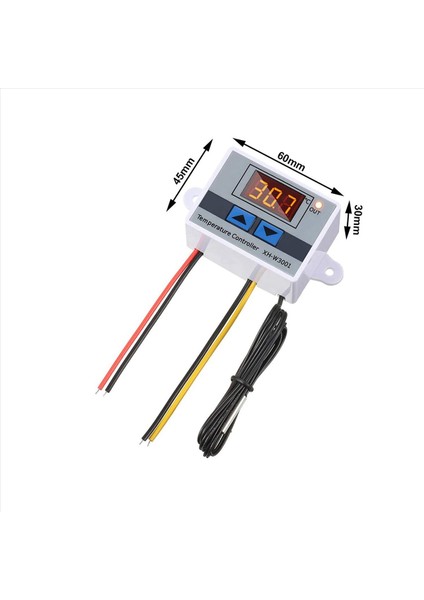 6pcs XH-W3001 Dijital LED Sıcaklık Denetleyici Modülü Dijital Termostat Anahtarı Termostat (12V 10A 120W) (Yurt Dışından) fırsatları