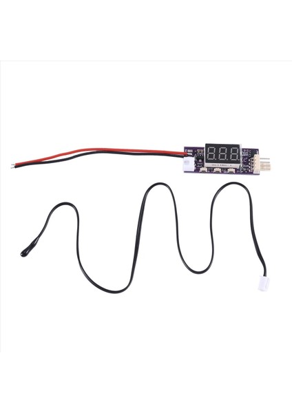 Dc 12V Mini 4 Tel Pwm Fan Fan Sıcaklık Kontrol Valisi Sıcaklık Hızı Dijital Ekran Desteği 3A Fan Aç/kapalı Kontrolü (Yurt Dışından)