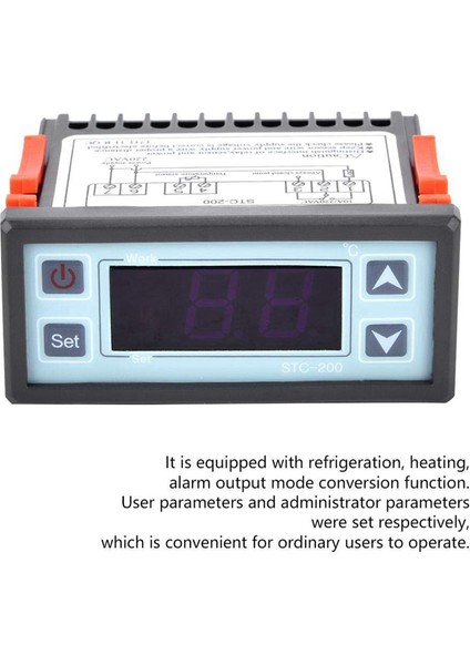 4x STC-200 Dijital Termostat Sıcaklık Denetleyicisi Mikrobilgisayar Soğutma Isıtma Denetleyicisi AC220V (Yurt Dışından) indirimleri