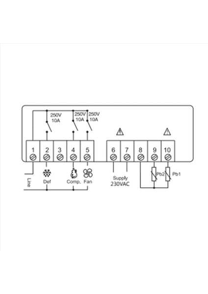 2x ETC-974 Mini Sıcaklık Denetleyicisi Buzdolabı Termostat Regülatörü Termoregülatör Termokupl Ntc Çift Sensör (Yurt Dışından) indirimleri