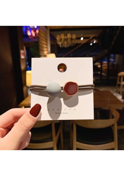 Kafa Bandı Kıdemli Anlamda Saç Halkasına Zarar Vermez Yüksek Elastikiyet Kılıfı Saç Ipi Deri Bant Saç Bağı Kadın Saç Aksesuarları Başlıklar (Yurt Dışından)