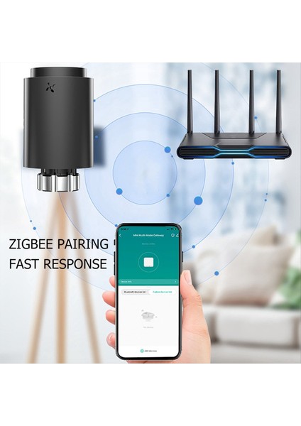 Tuya Smart Zigbee Radyatör Aktüatör Trv Programlanabilir Termostatik Radyatör Valf Uygulaması Uzak Beyaz (Yurt Dışından) modelleri