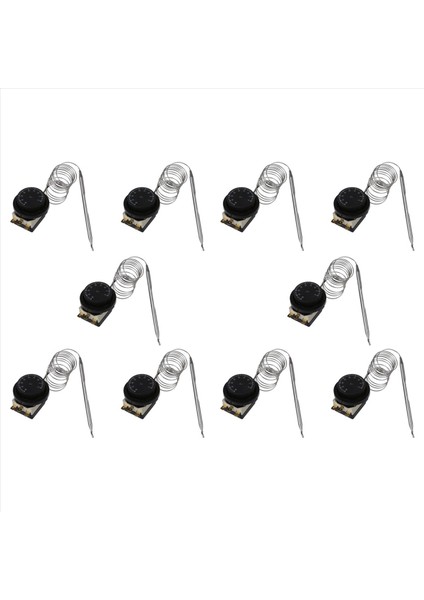 10X 1nc 1no Ac 250V/380V 16A 0-40C Sıcaklık Kontrol Anahtarı Kılcal Termostat (Yurt Dışından)