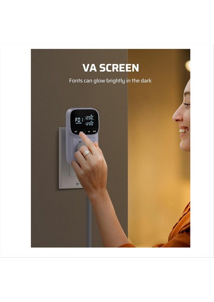 Dijital Sıcaklık Denetleyicisi 15A/1800W Termostat Çıkış Fişi -40 ℉ -210 ℉ Inkübatör Abd Fişi Için Döngüsel Zamanlama/geri Sayım (Yurt Dışından) fırsatları