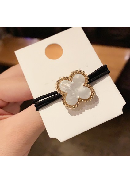 Yüksek Elastikiyet Dalı Saç Bandı Saç Bağı Kızlar Çok Yönlü Kafa Bandı Kıdemli Deri Bant Duygusu Başlık Moda Tatlı Saç Aksesuarları (Yurt Dışından)