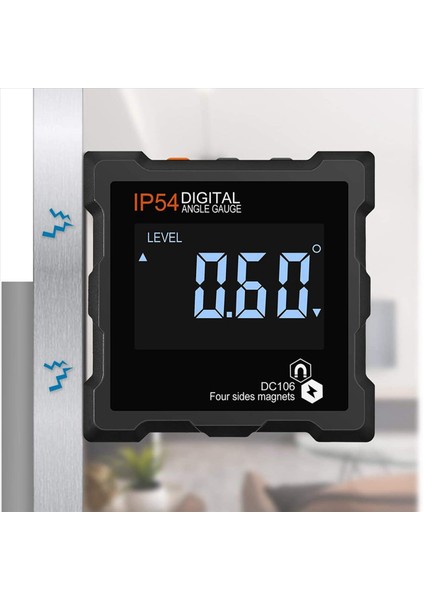 2 Adet 4X90 Derece (0-360 Derece) Dijital Manyetik Açı Arka Işık Dijital Seviye Kutu Uzatıcı Uzanma Göstergesi (Yurt Dışından) fırsatları