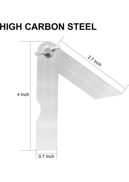 Kayar T-Bevel Gauge Preackor 4 Inç Mini Eğim Açısı Ayarlanabilir Marangoz Eğimler Ahşap Işleme Için Bulucu (Yurt Dışından) indirimleri