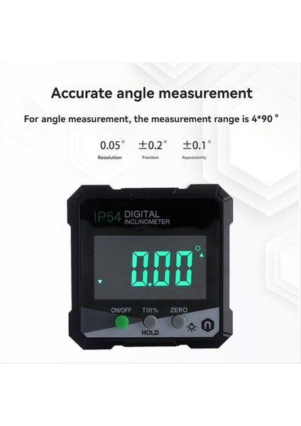 Dijital Açılı Gösterge Manyetik Taban Seviye Kutu Açısı Bulucu Bulucu Preaktör Açı Ahşaplık Için Ölçüm Aracak DLW30-GRD (Yurt Dışından) fiyatları