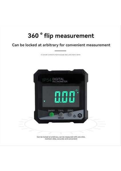 Dijital Açılı Gösterge Manyetik Taban Seviye Kutu Açısı Bulucu Bulucu Preaktör Açı Ahşaplık Için Ölçüm Aracak DLW30-GRD (Yurt Dışından) modelleri
