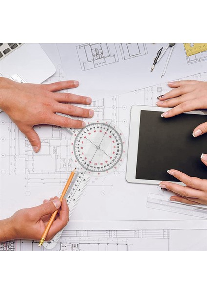 2x 12 Inç Gonyometre Şeffaf Ortopedik Açı Cetvel Goniyometre 360 Derece Vücut Ölçümü Için Spinal Gonyometre (Yurt Dışından) modelleri