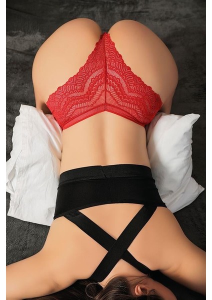 Arias Closet Kırmızı Dantelli Desenli Fantezi Külot fiyatları