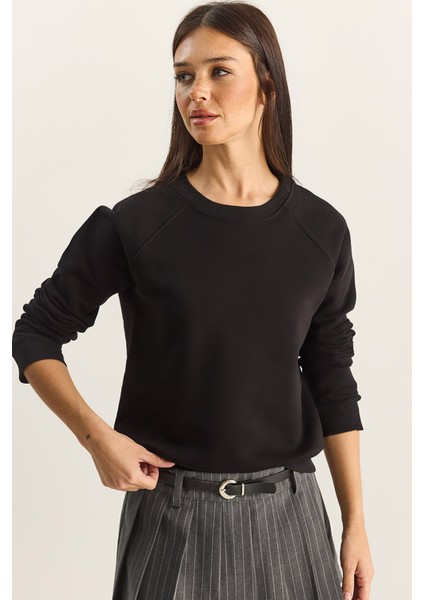 Kadın Reglan Kol Oversize Sweatshirt