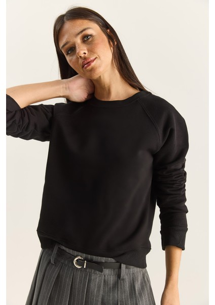 Kadın Reglan Kol Oversize Sweatshirt indirimleri