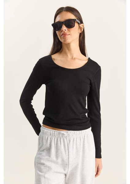 Kadın Ultra Soft U Yaka Bluz modelleri