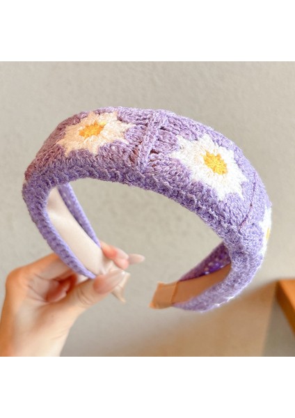 Fransız Retro Üst Düzey Saç Bantları Duygusu Kadın Ekose Sonbahar ve Kış Net Kırmızı Yeni Mizaç Kıdemli Tasarım Kafa Bandı Yüksek Kranial Üstleri (Yurt Dışından)