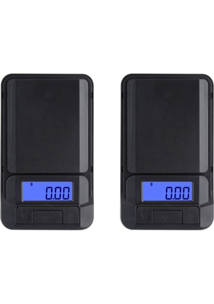 2x 0 01G Dijital Ölçekli Taşınabilir Ev Yüksek Doğruluk Mutfak Tozu Tartım Dengesi (Yurt Dışından)