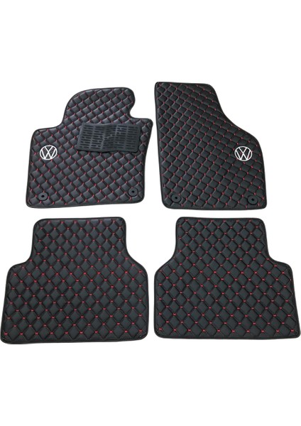 Oto Halı Paspas Seti Volkswagen Scirocco Serisi Modelleri Uyumlu Sline Sport Kaymaz & Şık Tasarım fiyatları