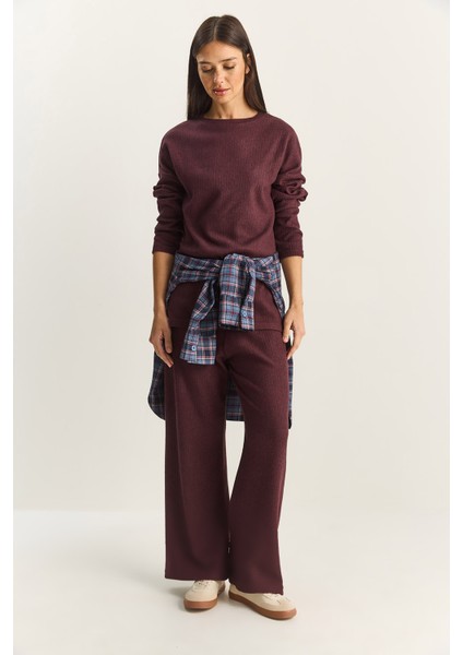 Kadın Bisiklet Yaka Basic Alt-Üst Takım modelleri