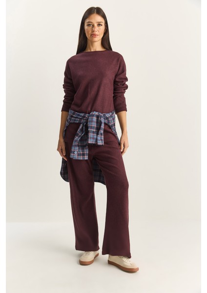 Kadın Bisiklet Yaka Basic Alt-Üst Takım fırsatları