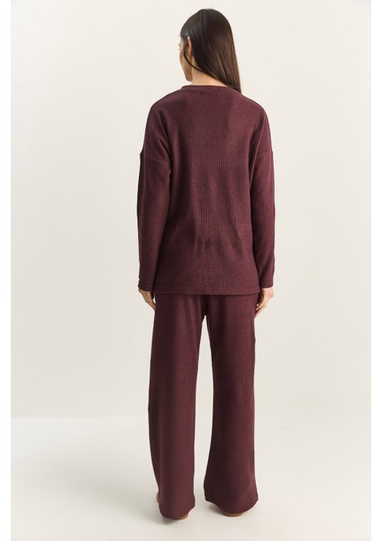 Kadın Bisiklet Yaka Basic Alt-Üst Takım